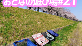 3/28(土)赤羽桜堤緑地で「おとなの遊び場 #28」開催|桜の下でお花見チェアリング