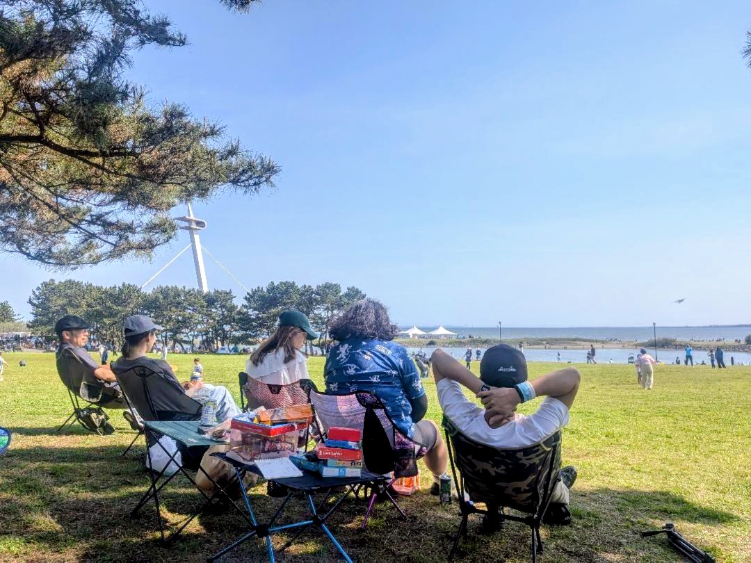 5/2（土）葛西臨海公園でチェアリングオフ会「おとなの遊び場#28」を開催しました！