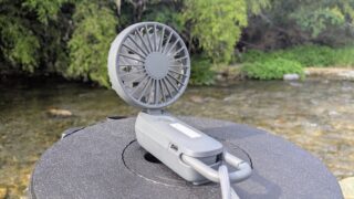 【徹底レビュー】リズム Silky Wind Mobile 4｜汗だくでもサッと涼しい3WAYハンディファン